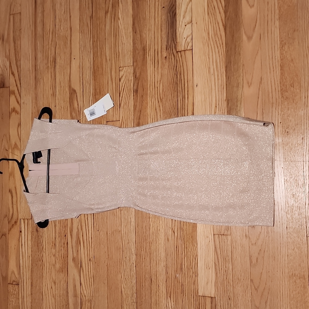 French connection bandage blush dress size 0